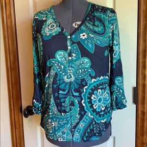 3/$20 Lucky Brand Medium blouse